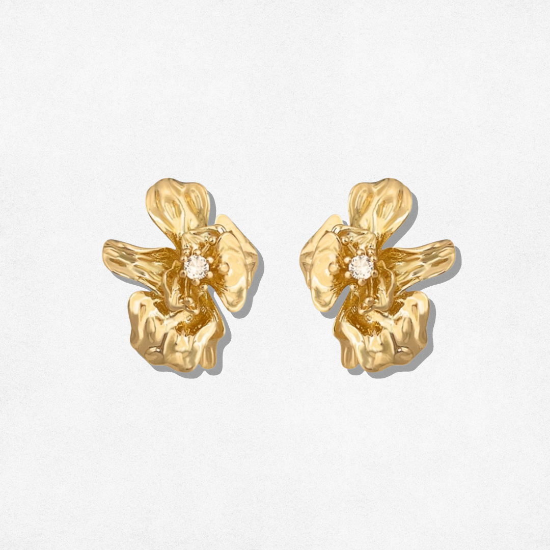 FLEUR DE PÊCHE EARRINGS