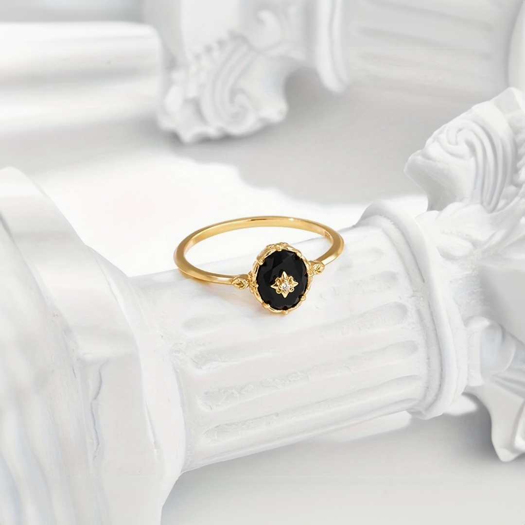 NOIR BOTANICA RING