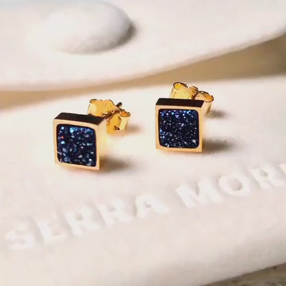 LUNE BLEU EARRINGS