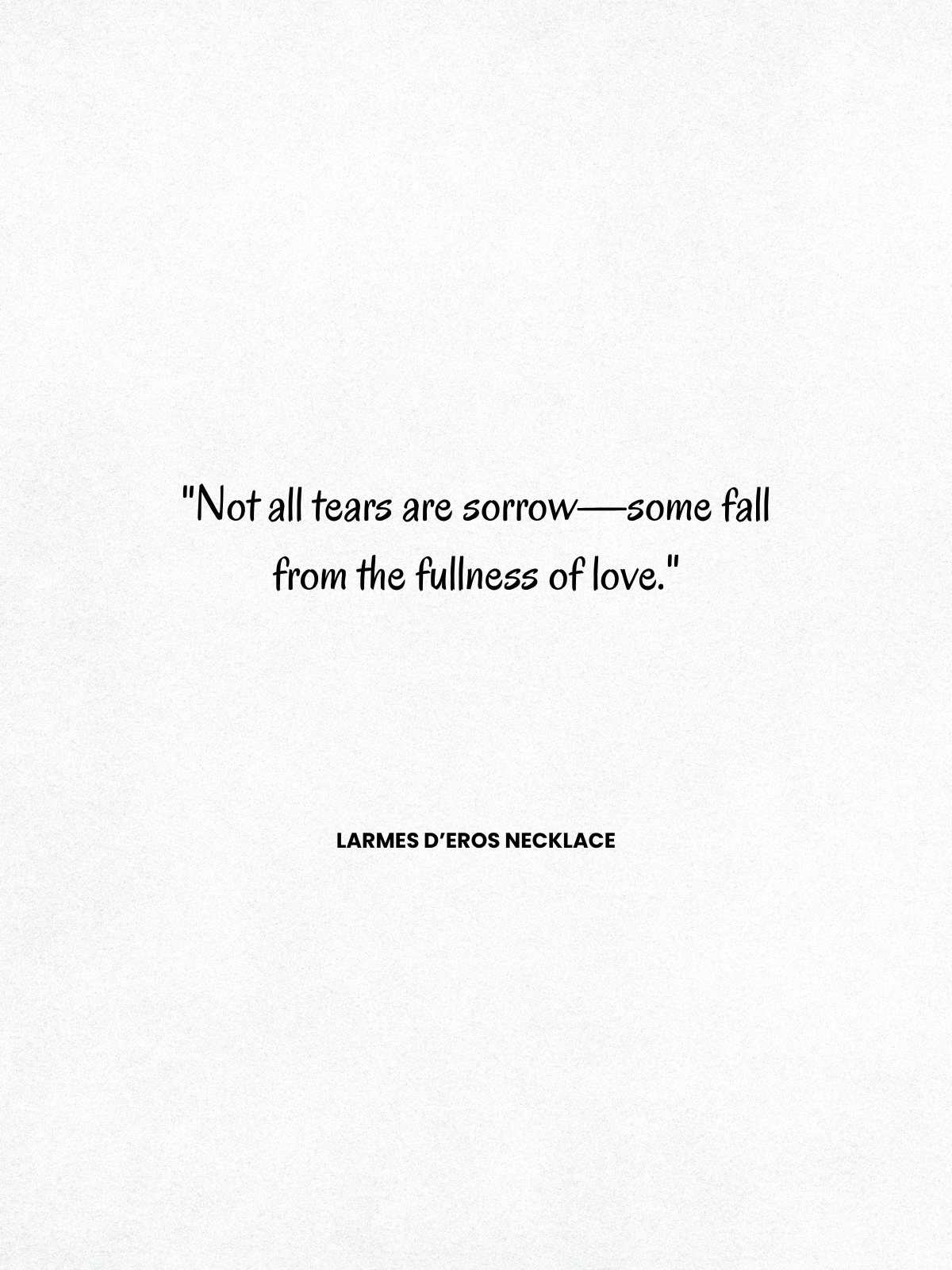 LARMES D’EROS NECKLACE
