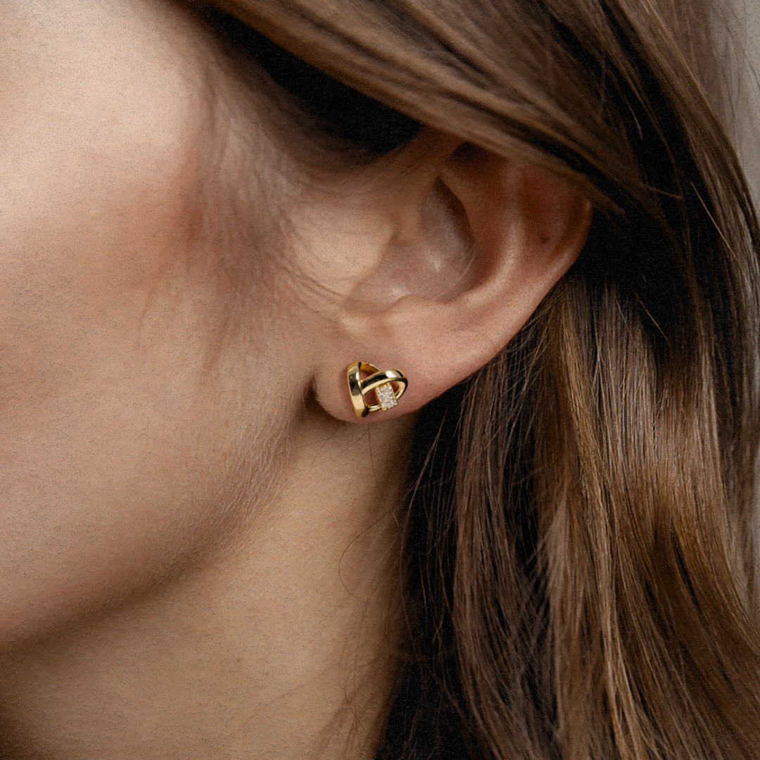 AMOUR RIBBON EARRINGS