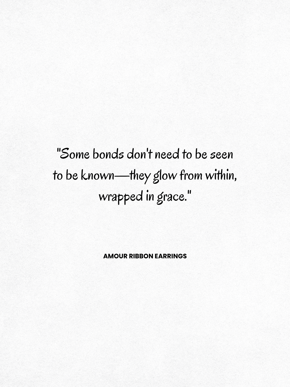 AMOUR RIBBON EARRINGS