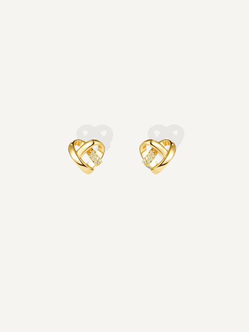 AMOUR RIBBON EARRINGS