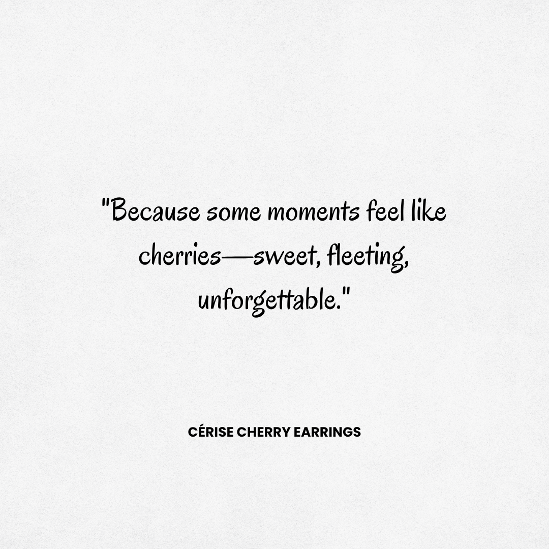 CÉRISE CHERRY EARRINGS