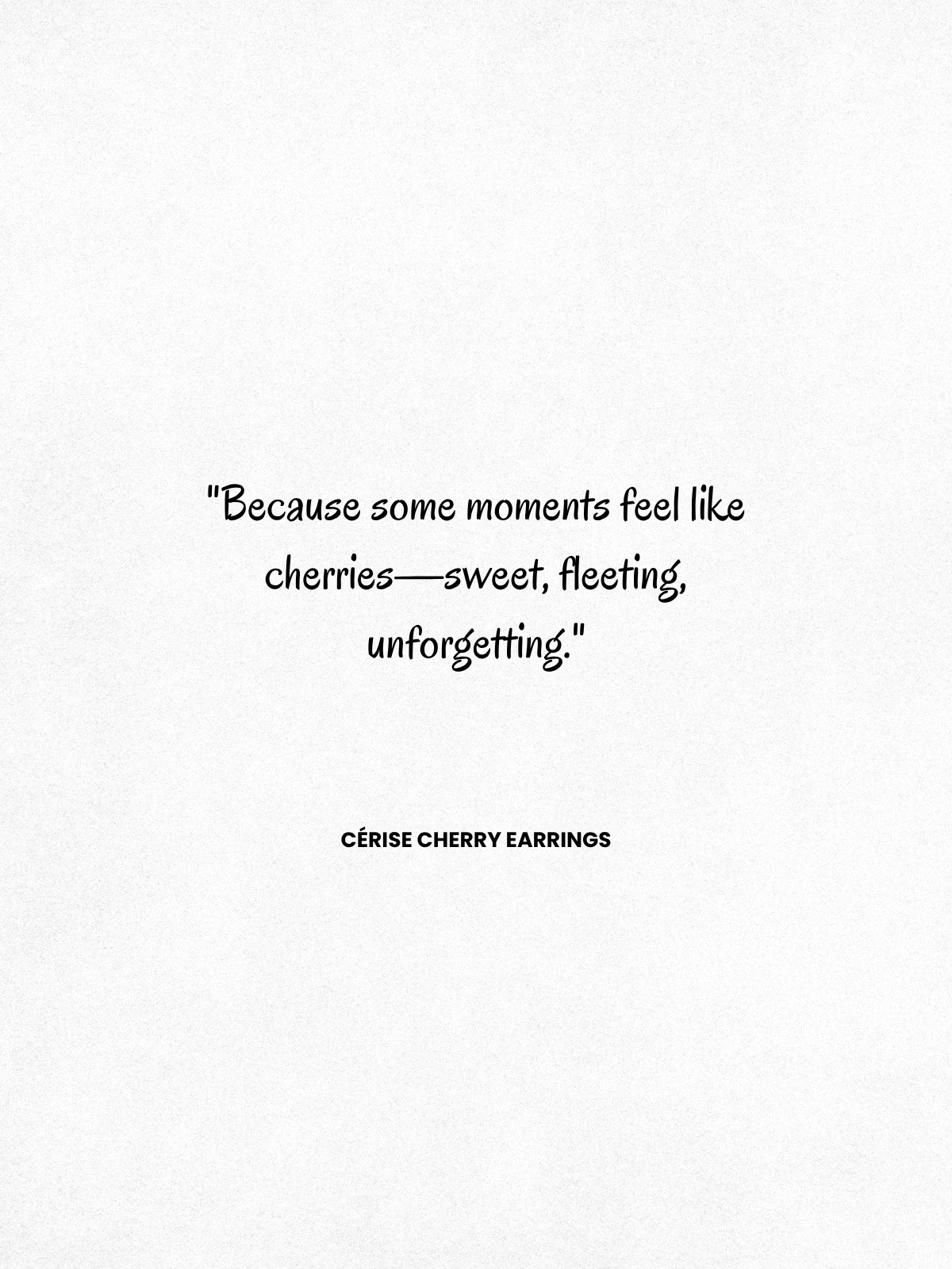 CÉRISE CHERRY EARRINGS