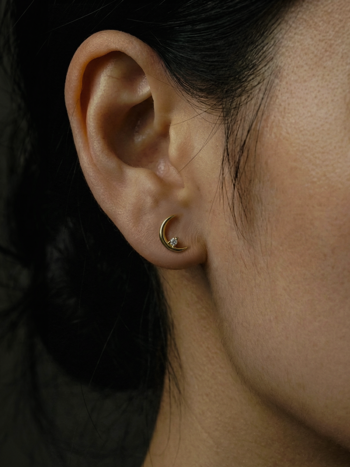 CRESCENT MERIDIAN EARRINGS