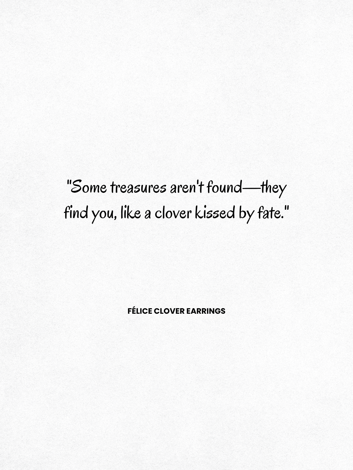 FÉLICE CLOVER EARRINGS