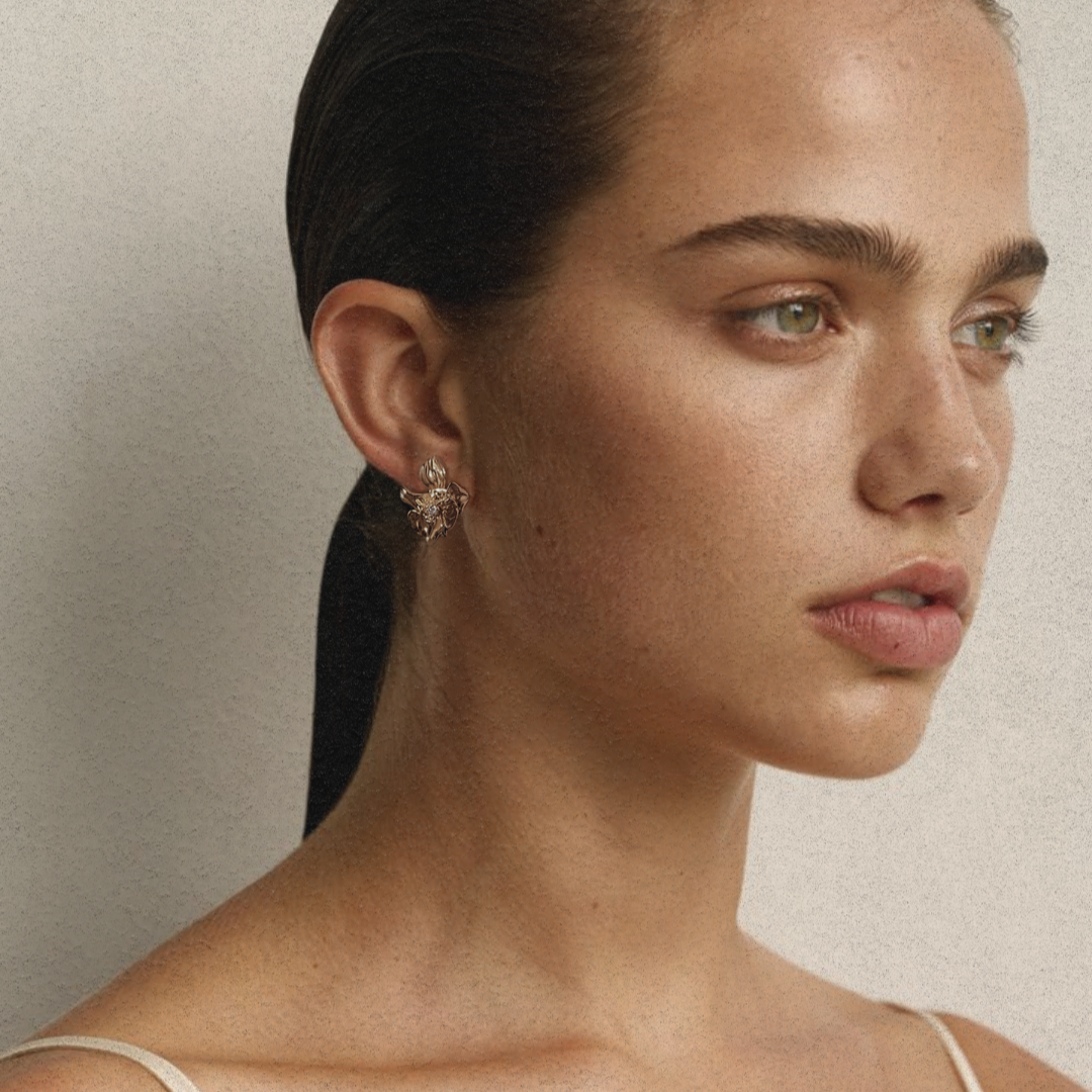 FLEUR DE PÊCHE EARRINGS