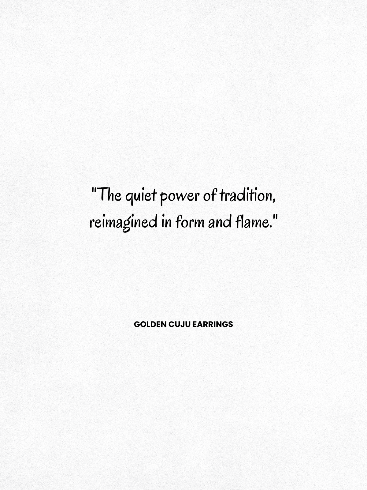 GOLDEN CUJU EARRINGS