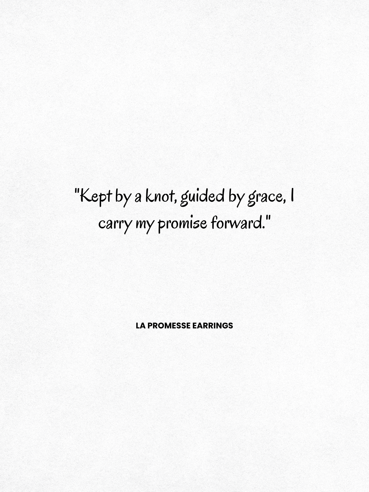 LA PROMESSE EARRINGS