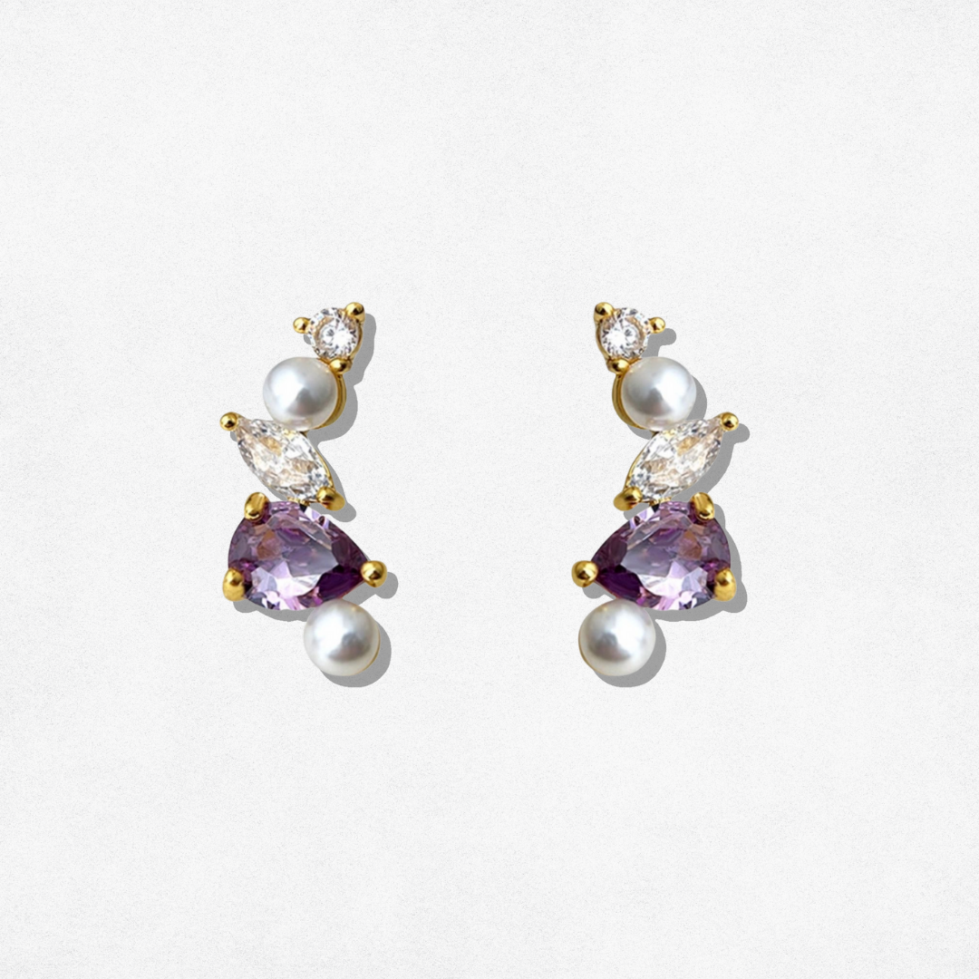 LAVENDER TRÉMOIRE EARRINGS