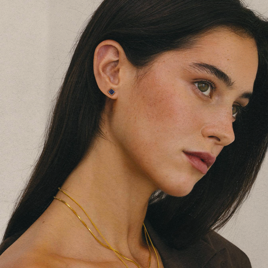 LUNE BLEU EARRINGS