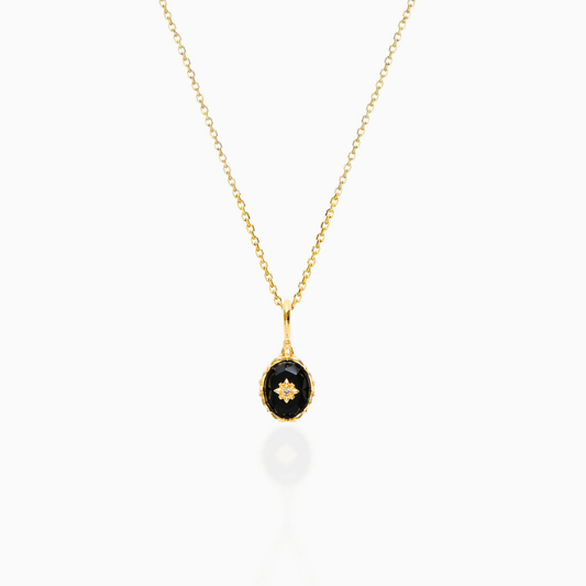 NOIR BOTANICA NECKLACE