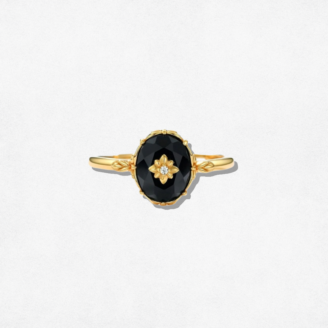 NOIR BOTANICA RING