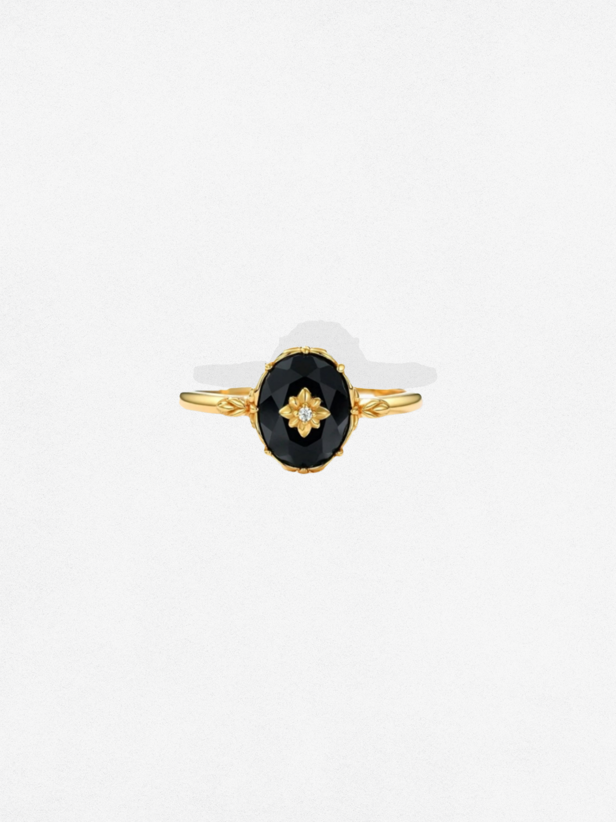 NOIR BOTANICA RING