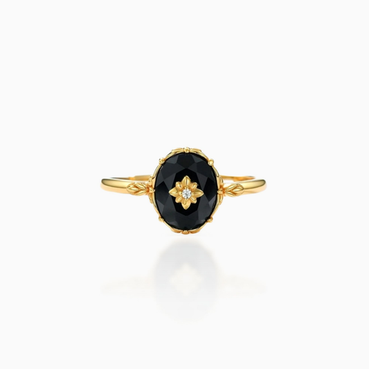 NOIR BOTANICA RING