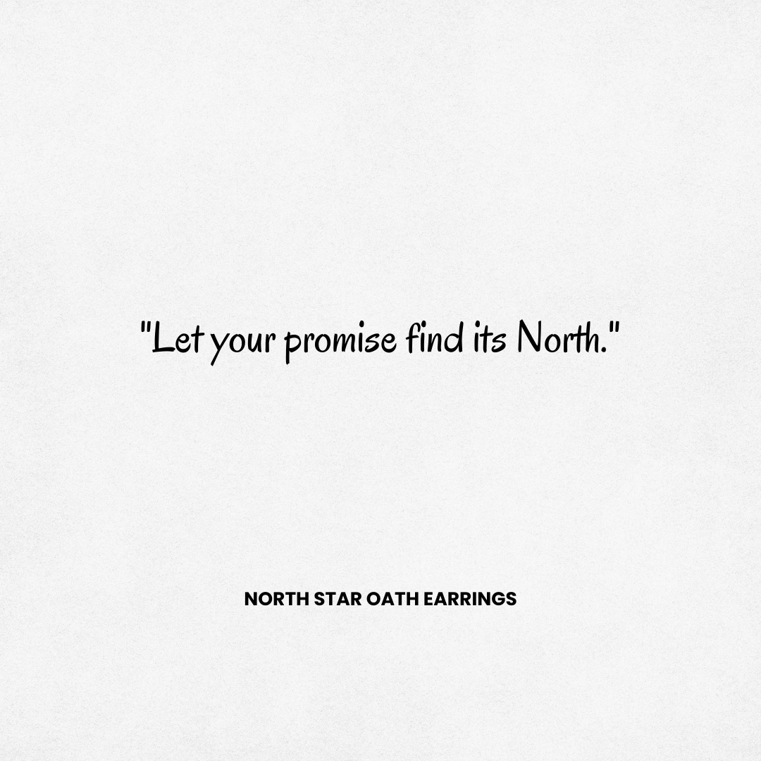 NORTH STAR OATH EARRINGS