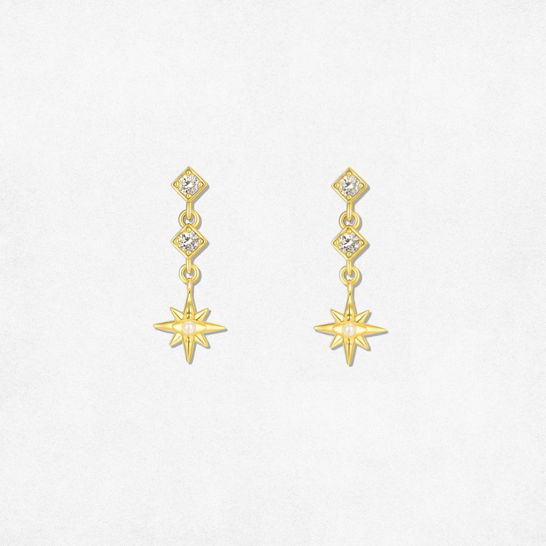 NORTH STAR OATH EARRINGS