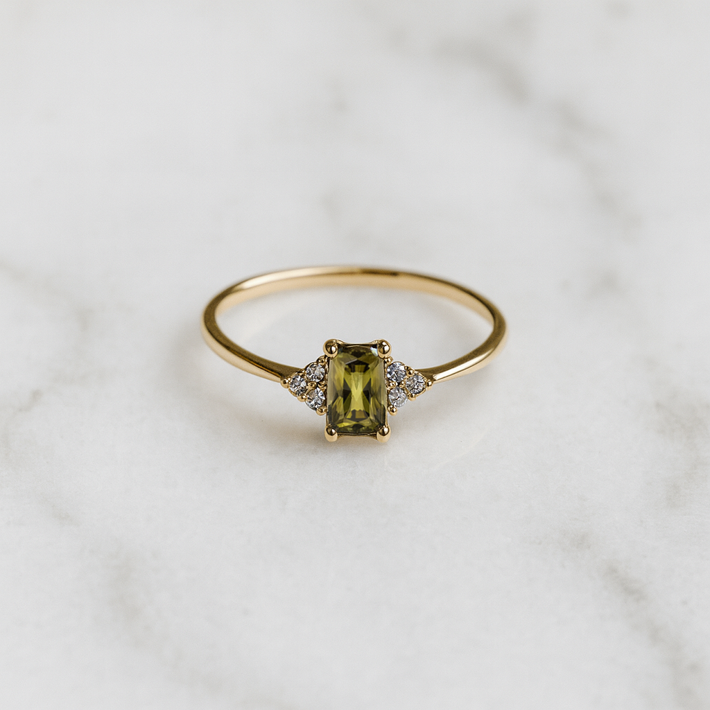 OLIVE DE LUMIÈRE RING