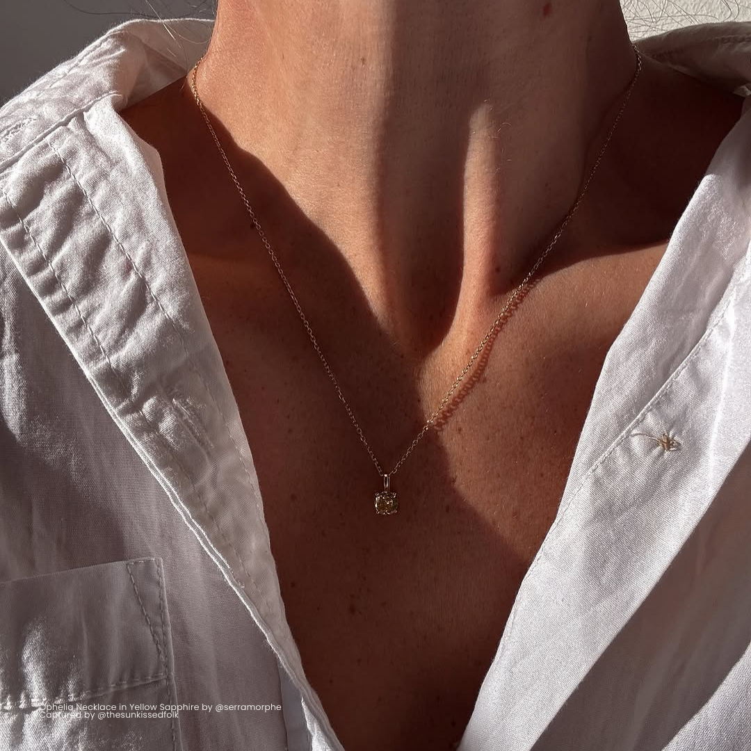 OPHELIA NECKLACE IN YELLOW