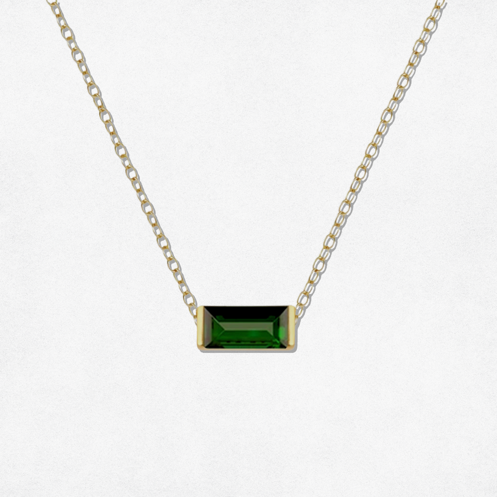 RIVIÈRE VERTE NECKLACE