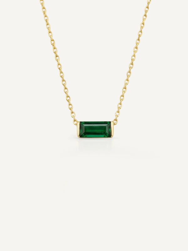 RIVIÈRE VERTE NECKLACE