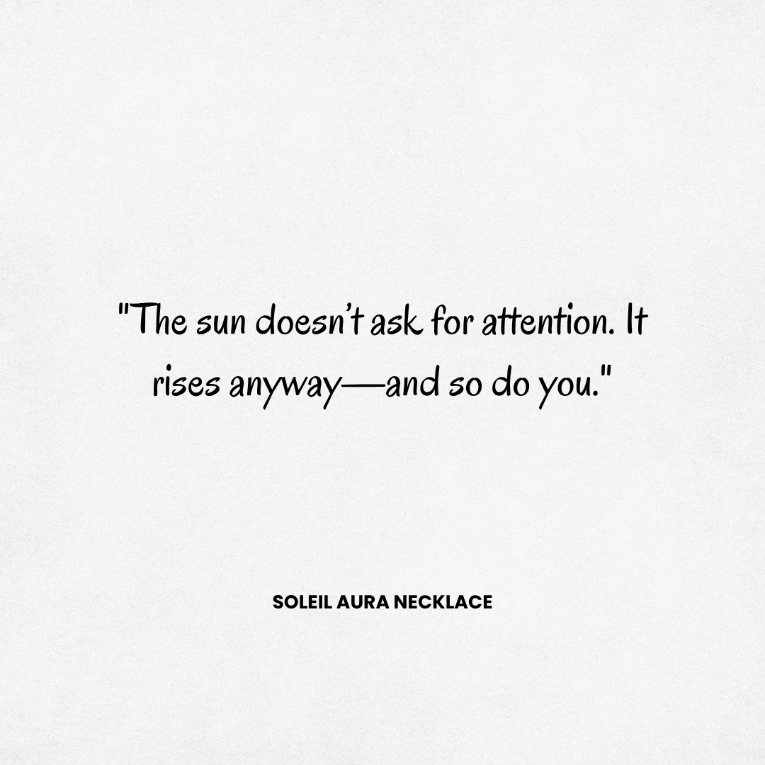 SOLEIL AURA NECKLACE