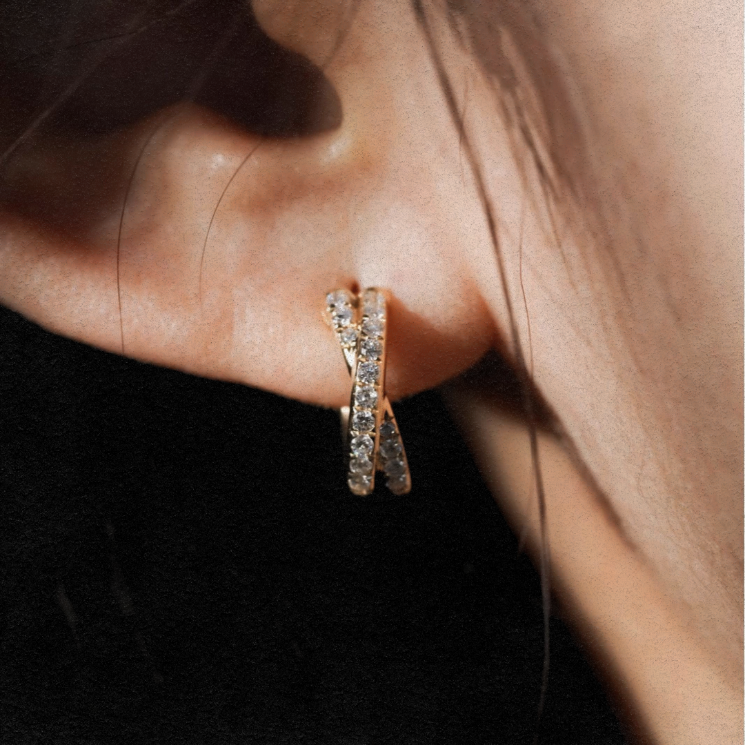 TWIN AURA EARRINGS
